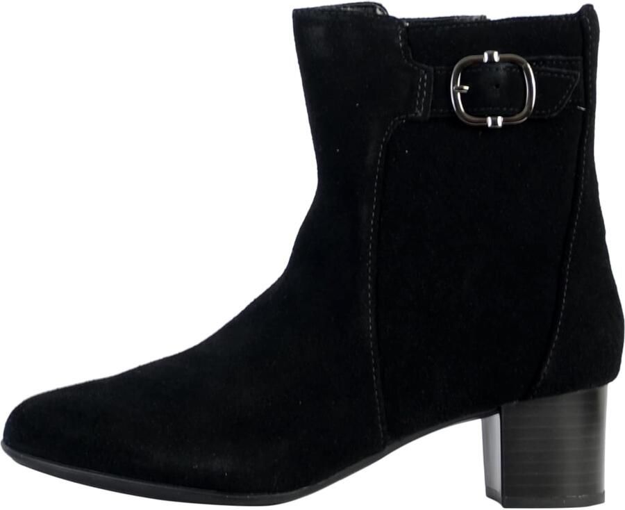 Clarks Linnae Up leren enkellaarsjes met hakken - Foto 5