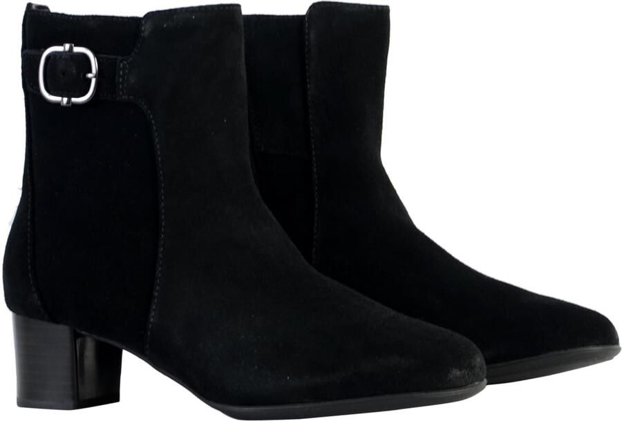 Clarks Linnae Up leren enkellaarsjes met hakken - Foto 6