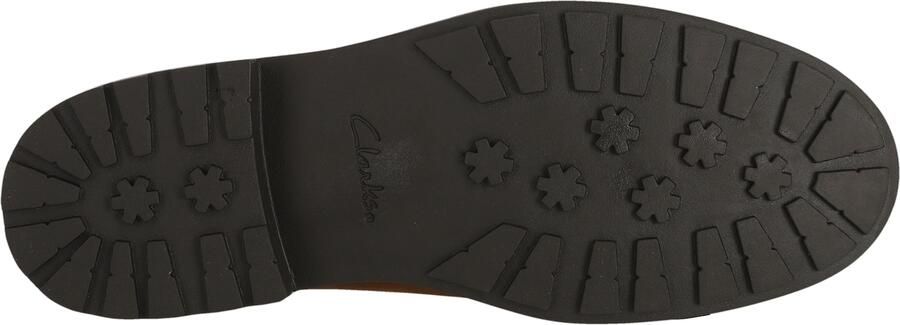 CLARKS Enkellaarsjes 'Orinoco2 Lane Brown Snuff' bruin - Foto 5