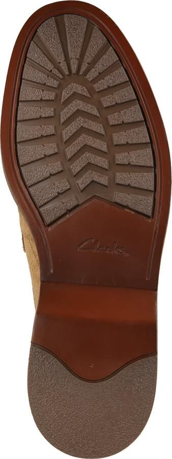 CLARKS Instappers 'Aldwin' lichtbruin - Foto 5