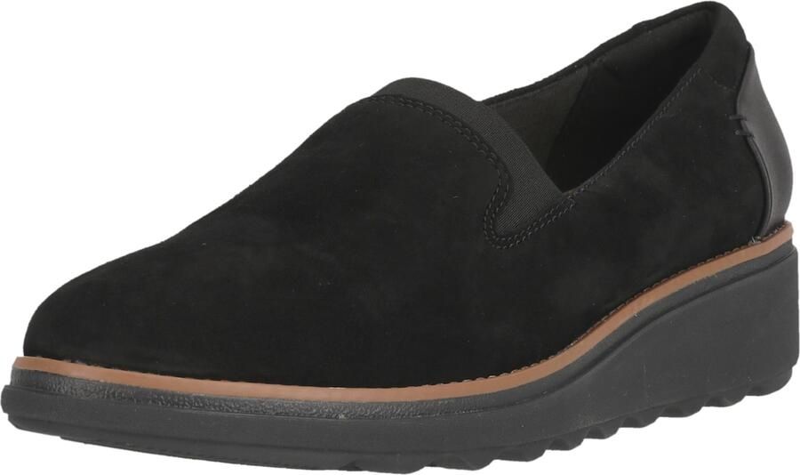 Clarks Sharo Dolly Dames Instappers Black
