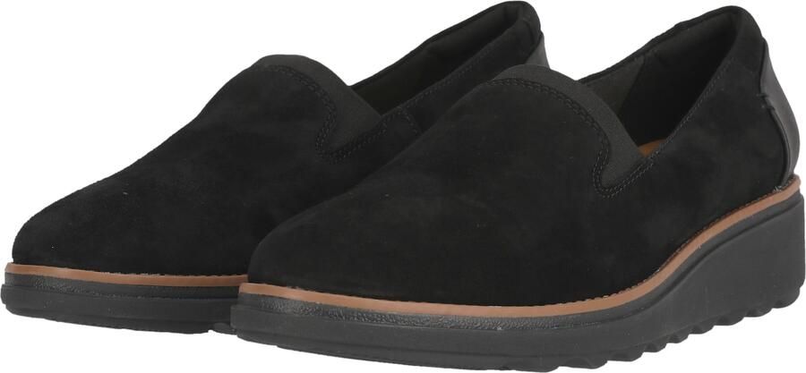 Clarks Sharo Dolly Dames Instappers Black - Foto 3