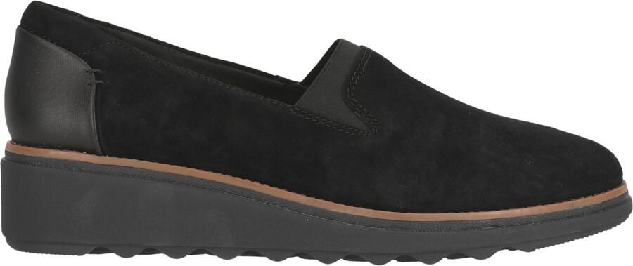 Clarks Sharo Dolly Dames Instappers Black - Foto 4