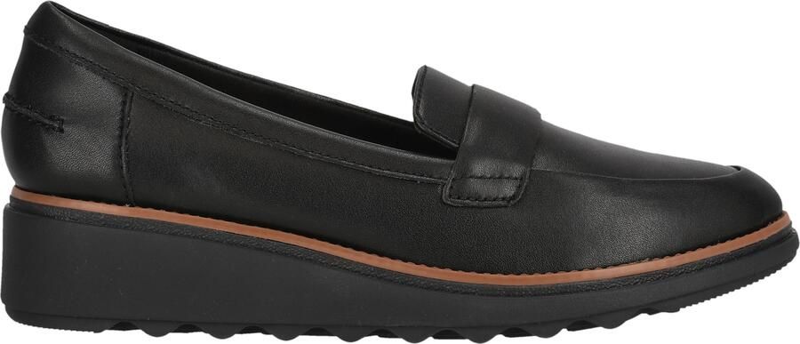 Clarks Shoes Sharon Gracie Loafers Zwart Vrouw