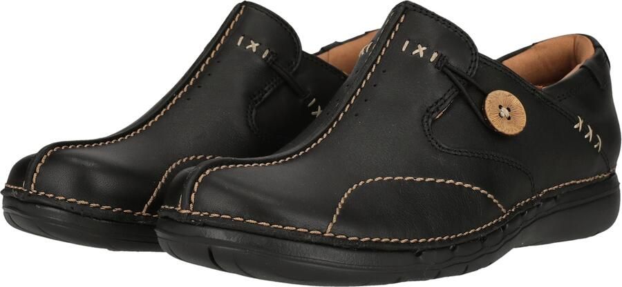 Clarks Instappers Un Loop Slipper flats met verwisselbaar voetbed - Foto 7