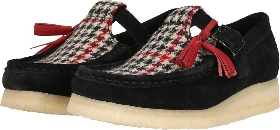 CLARKS Instappers 'Wallabee T Bar' zwart - Foto 3