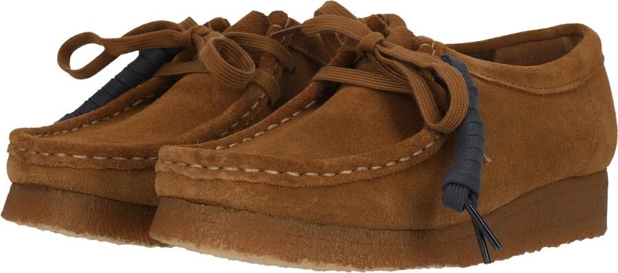 Clarks Shoes Wallabee Bootschoenen Bruin 1 2 Vrouw - Foto 4