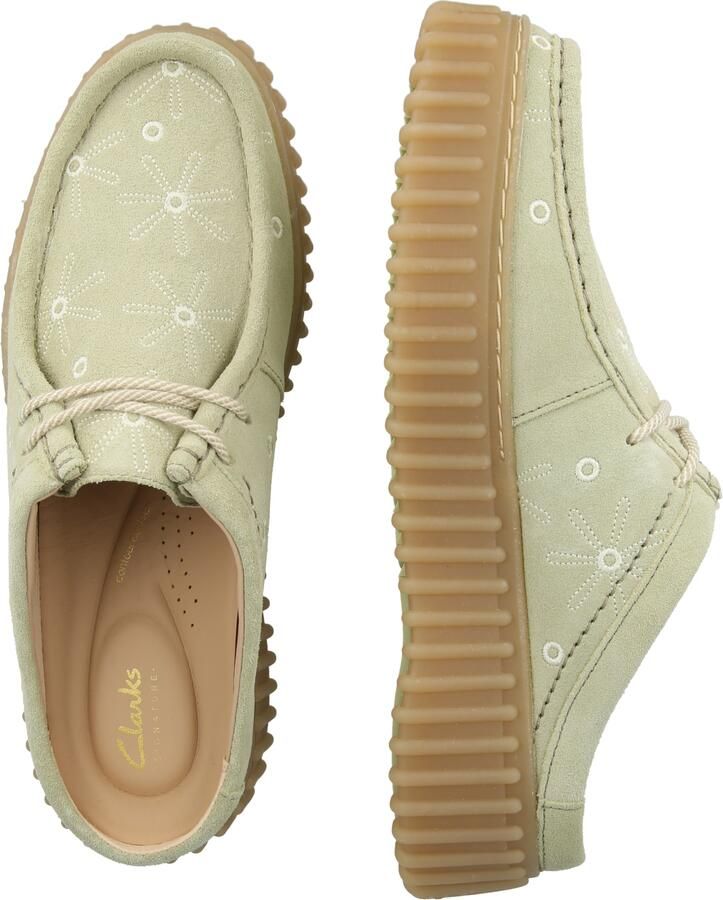 CLARKS Muiltjes 'Torhill' mintgroen pastelgroen - Foto 2