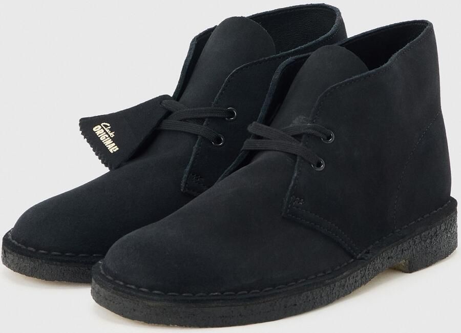 Clarks Clark Desert Suede Boot Perfecte keuze oor een dagelijkse informele look Black Heren - Foto 3