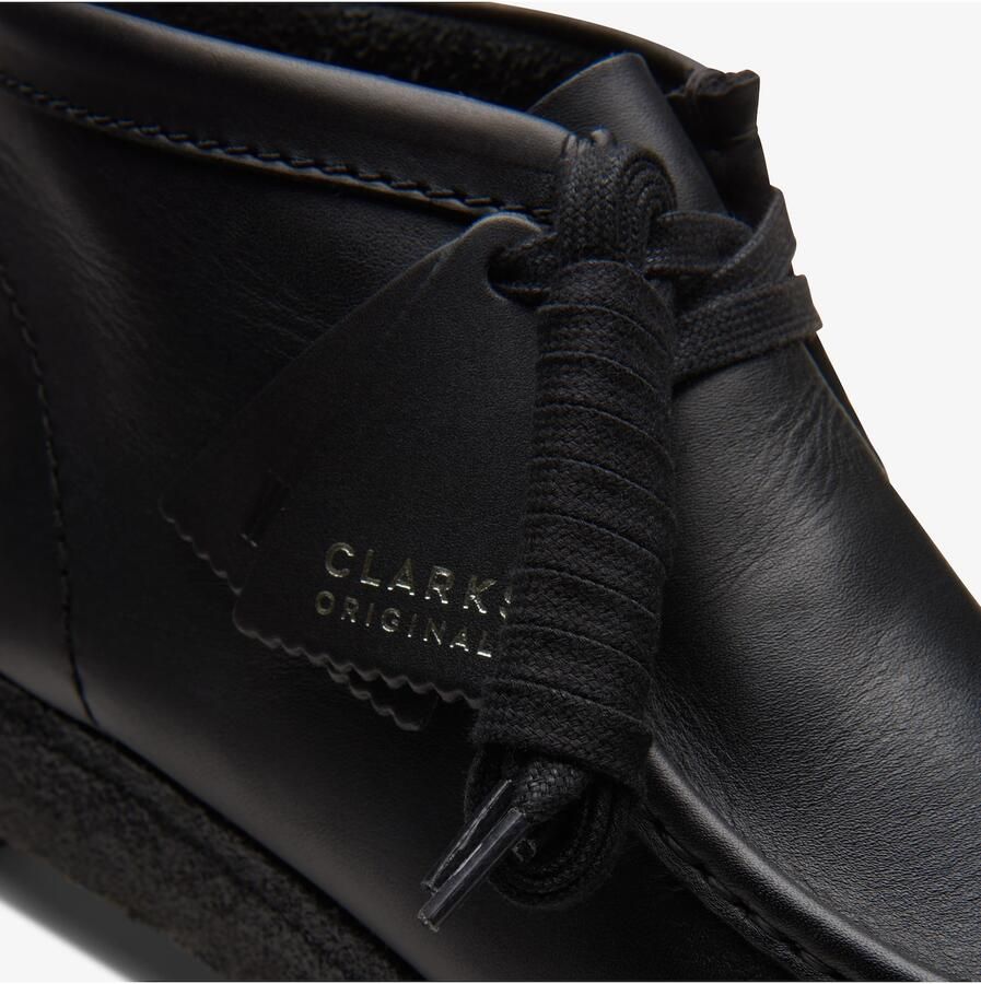 Clarks Herenschoenen Wallabee Boot G black leather - Foto 2