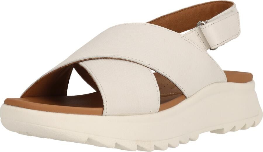 Clarks Sandalen DashLite Wish plateausandaal klittenbandschoen met modieuze kruisbandage - Foto 7