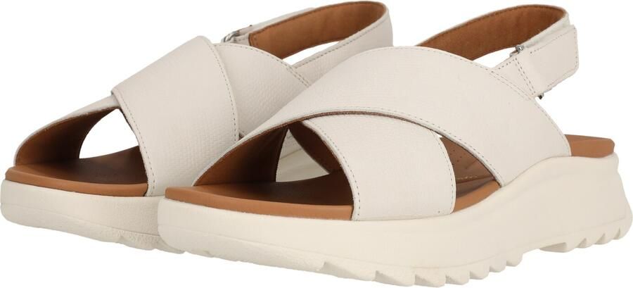 Clarks Sandalen DashLite Wish plateausandaal klittenbandschoen met modieuze kruisbandage - Foto 9
