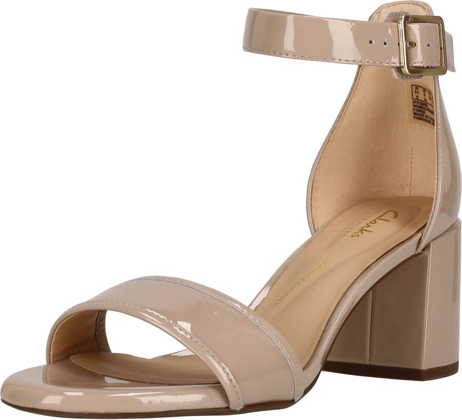 Clarks Shoes Ezoria Mae Sandalen Beige 1 2 Vrouw