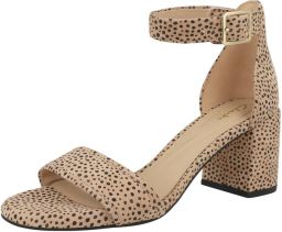 CLARKS Sandalen met riem 'Ezoria Mae' beige zwart
