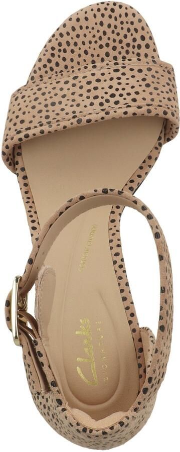 CLARKS Sandalen met riem 'Ezoria Mae' beige zwart - Foto 6