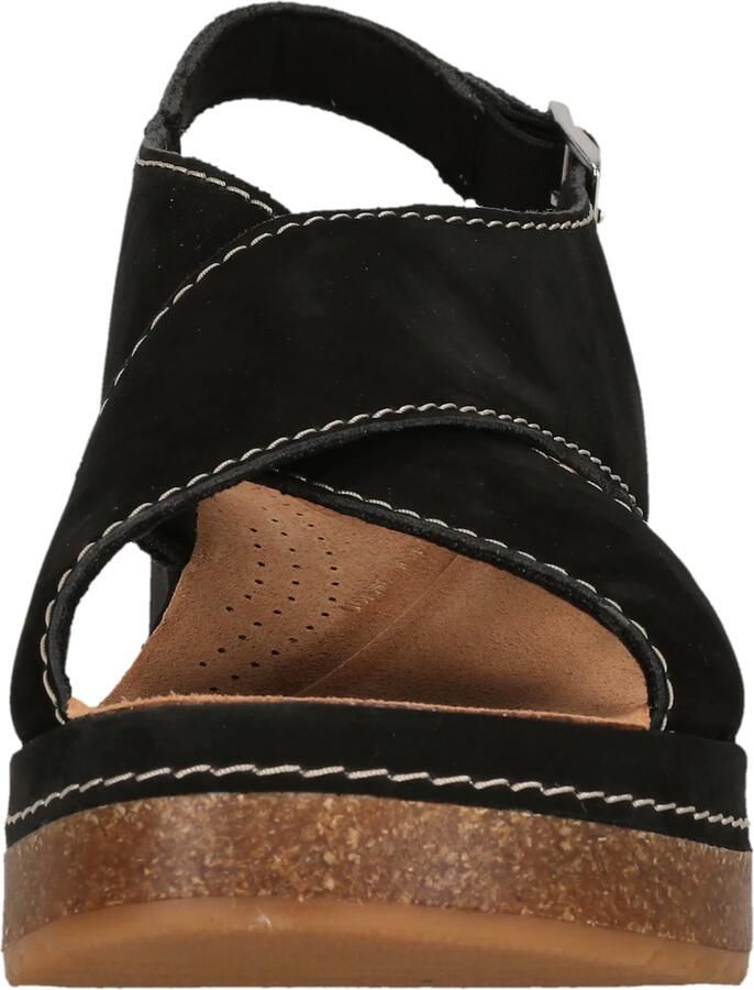 Clarks Shoes Kassanda Step Sandalen Zwart 1 2 Vrouw - Foto 2