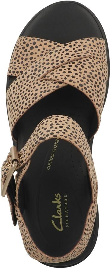 CLARKS Sandalen met riem 'Orinoco 3' lichtbruin zwart - Foto 5