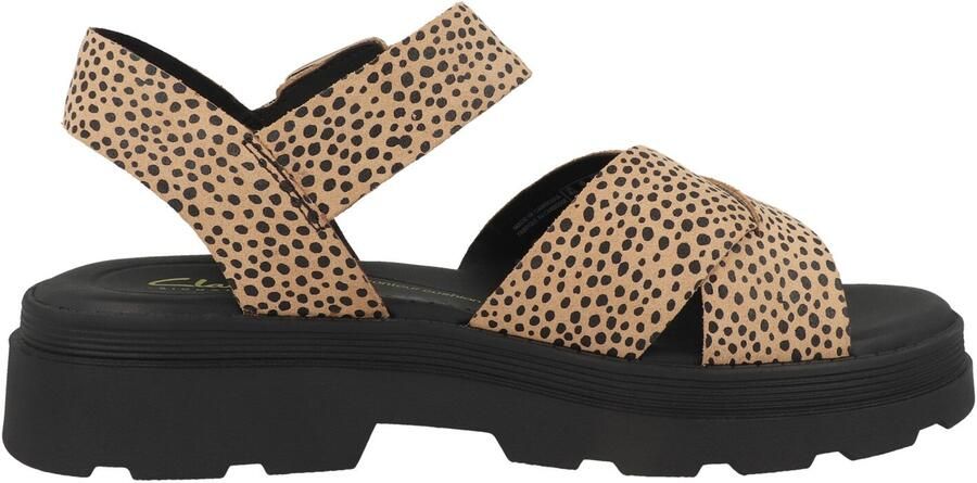 CLARKS Sandalen met riem 'Orinoco 3' lichtbruin zwart - Foto 4