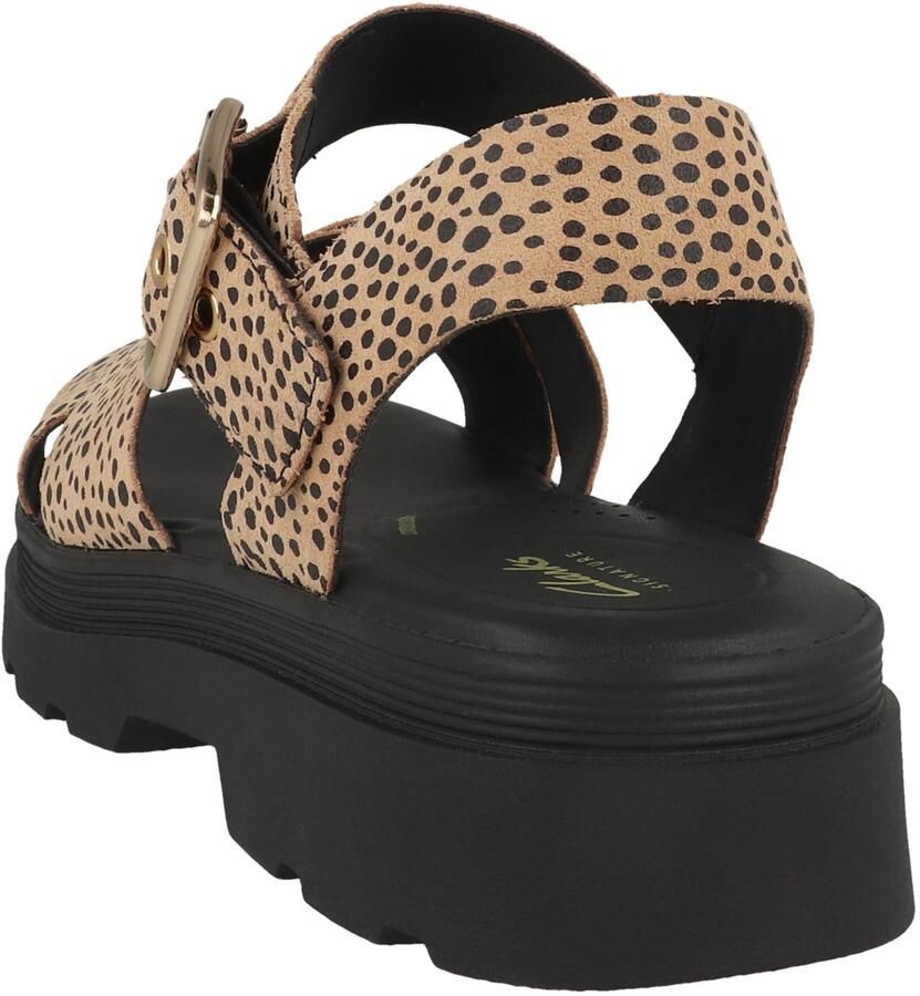 CLARKS Sandalen met riem 'Orinoco 3' lichtbruin zwart - Foto 2