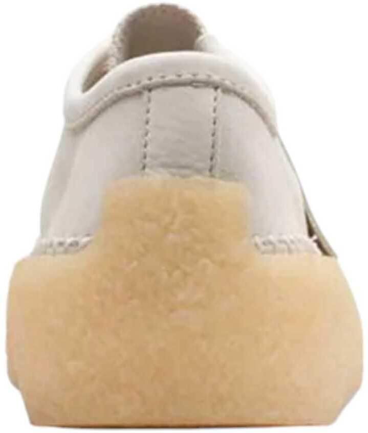 Clarks Witte Caravan Sneakers van Suede Wit Heren - Foto 3