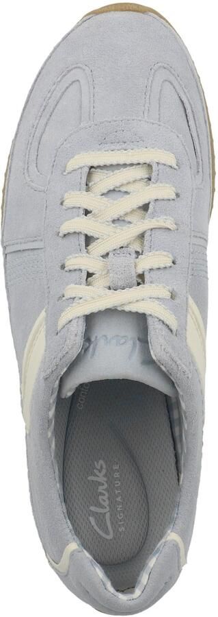 CLARKS Sneakers laag ecru lichtblauw - Foto 6