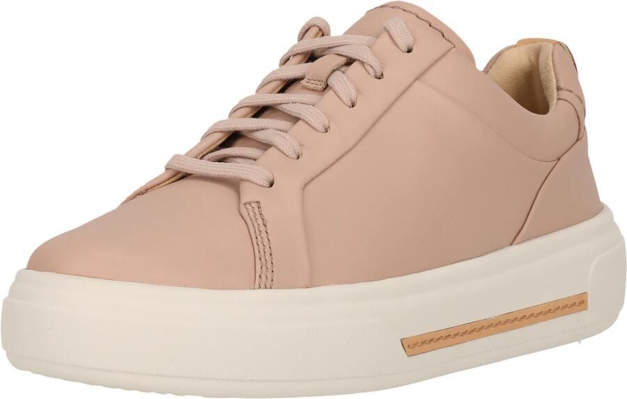 Clarks Sneaker Women Hollyhock Walk Rose Leather