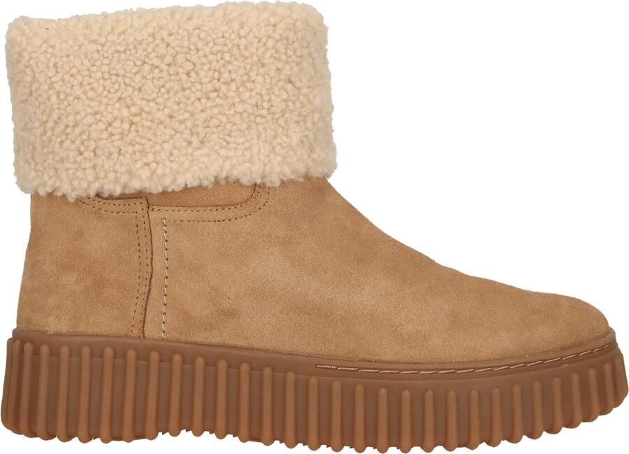 CLARKS Snowboots 'Torhill Turn Light Tan WLined' bruin - Foto 2