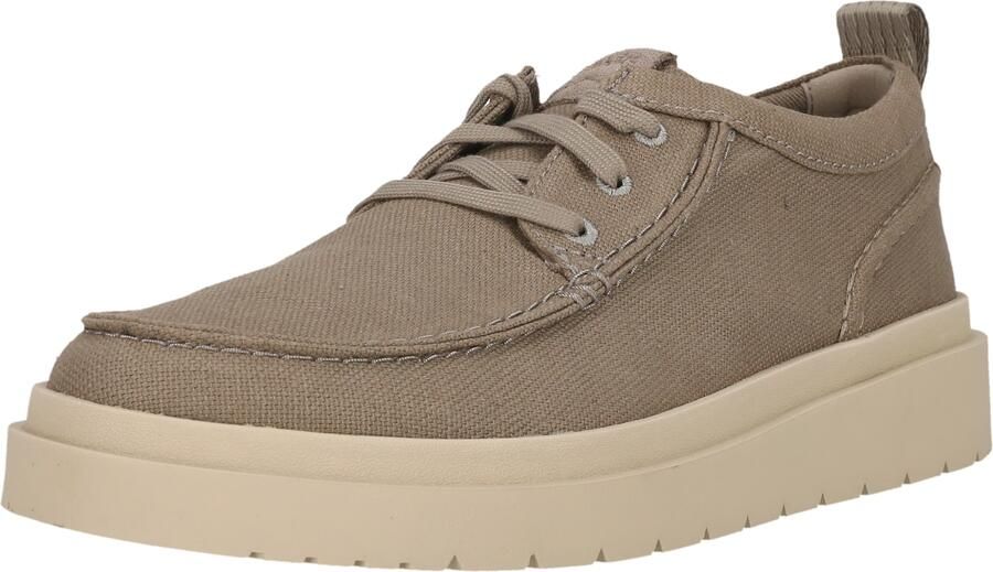 CLARKS Sportieve veterschoen 'Polden Moc' grijs - Foto 2