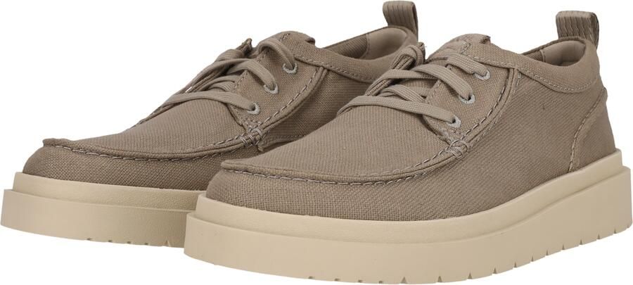 CLARKS Sportieve veterschoen 'Polden Moc' grijs - Foto 5