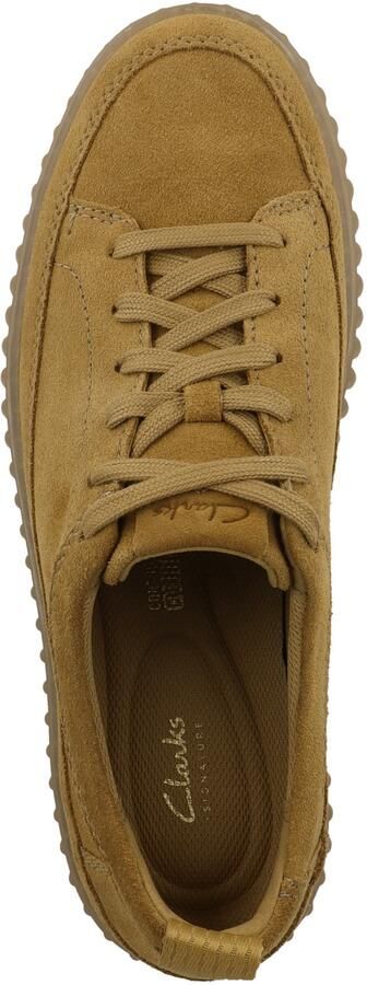 CLARKS Sportieve veterschoen 'Torhill' mosterd - Foto 6