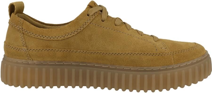 CLARKS Sportieve veterschoen 'Torhill' mosterd - Foto 4