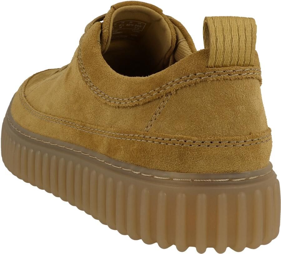 CLARKS Sportieve veterschoen 'Torhill' mosterd - Foto 2