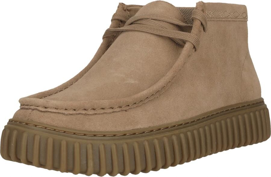 CLARKS Veterboots 'Torhill High' lichtbruin - Foto 2
