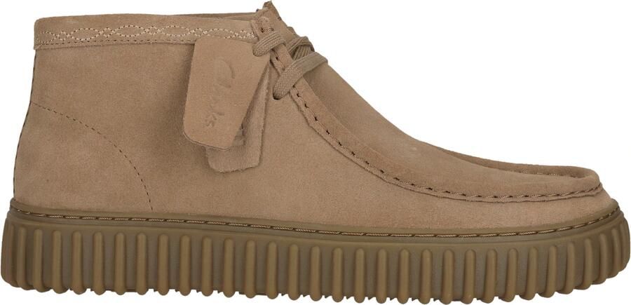 CLARKS Veterboots 'Torhill High' lichtbruin - Foto 6