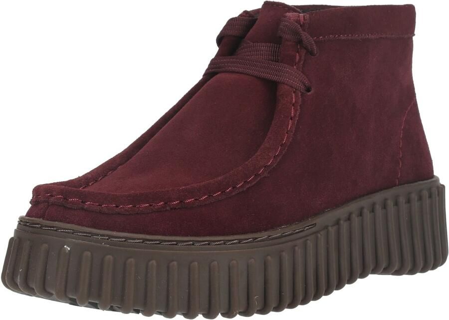 CLARKS ORIGINALS Clarks Veterschoenen Dames Torhill Moss Dames Suède Bordeaux - Foto 10