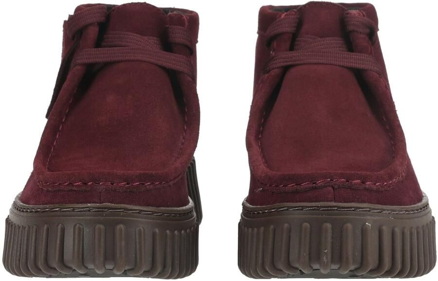 CLARKS ORIGINALS Clarks Veterschoenen Dames Torhill Moss Dames Suède Bordeaux - Foto 3