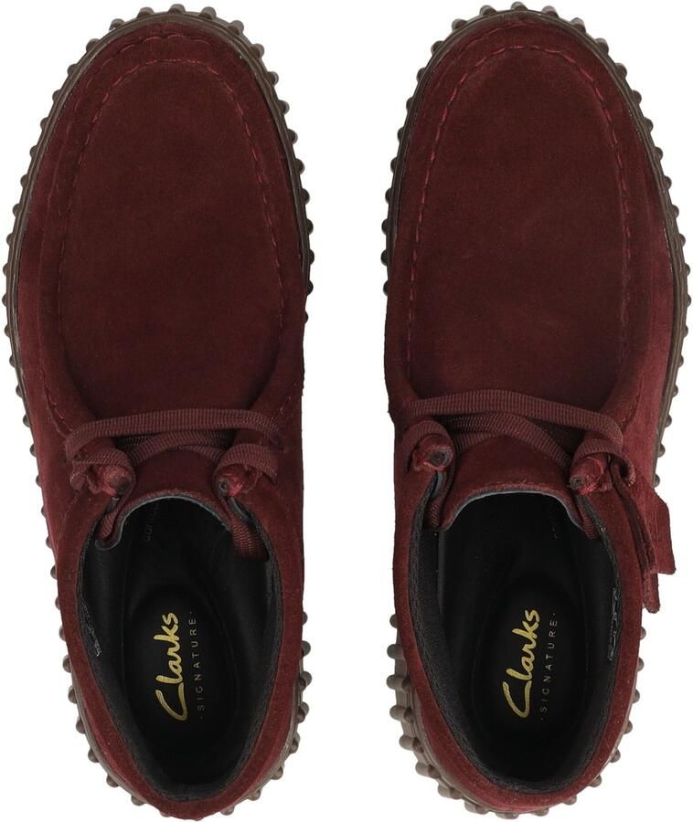 CLARKS ORIGINALS Clarks Veterschoenen Dames Torhill Moss Dames Suède Bordeaux - Foto 11