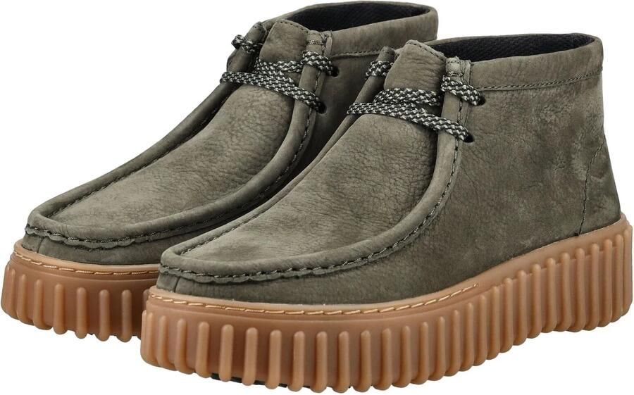 Clarks Shoes Torhill Moss Bootschoenen Groen Vrouw - Foto 6