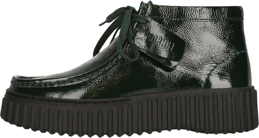 CLARKS Veterlaarsjes 'Torhill Moss' donkergroen - Foto 5