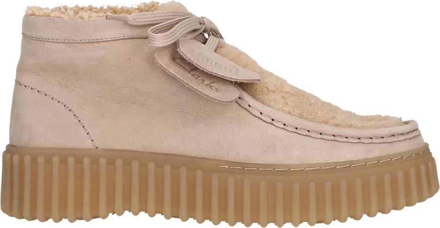 Clarks Winterlaarzen Torhill Moss Desert boots winterboots met markante loopzool - Foto 6