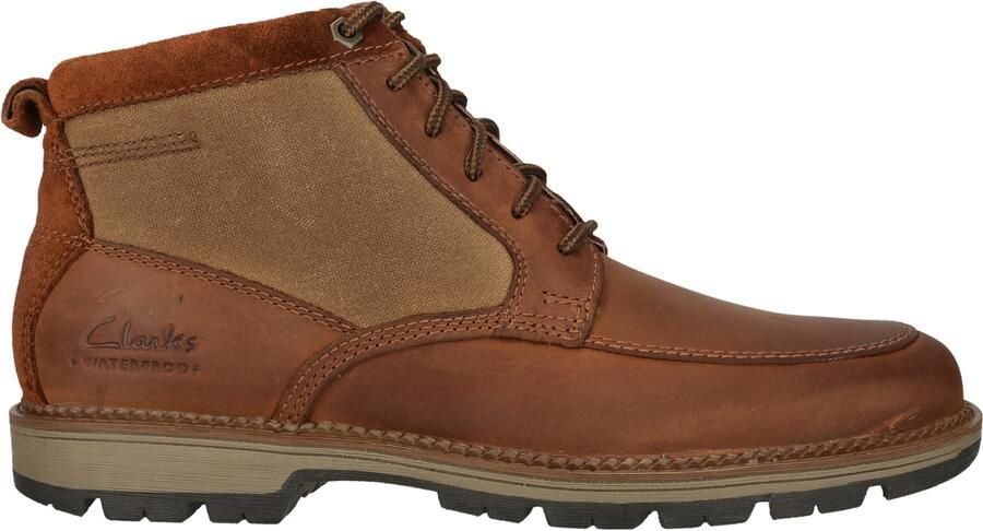 CLARKS Veterlaarzen 'Maplewalk Rise' bruin - Foto 5