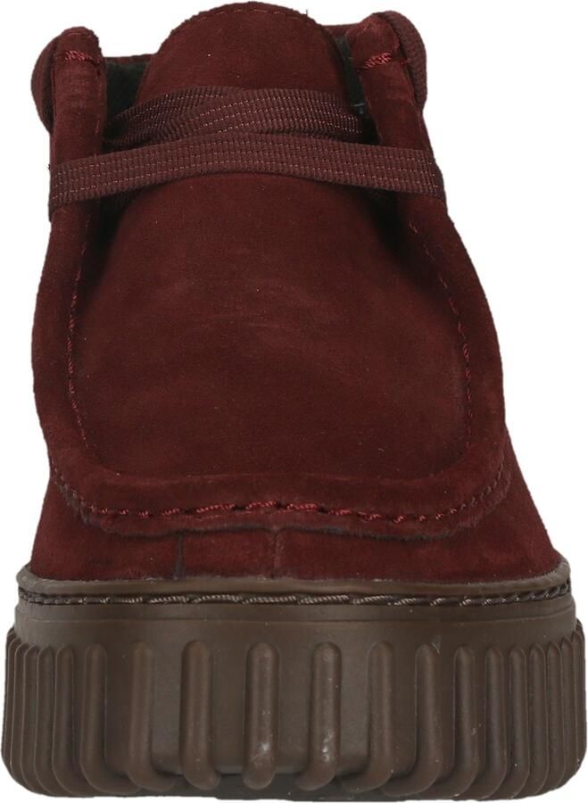 CLARKS ORIGINALS Clarks Veterschoenen Dames Torhill Moss Dames Suède Bordeaux - Foto 12