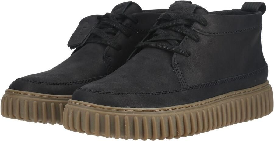 Clarks Instappers Torhill LaceHiBlack Zwart - Foto 8