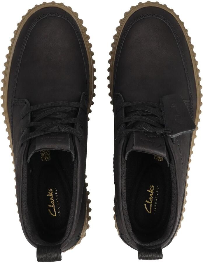Clarks Instappers Torhill LaceHiBlack Zwart - Foto 5