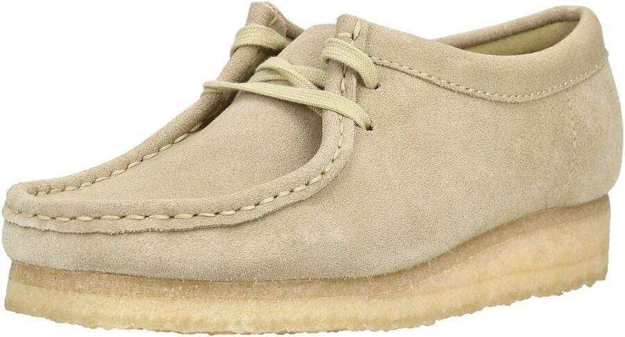 CLARKS Veterschoen beige