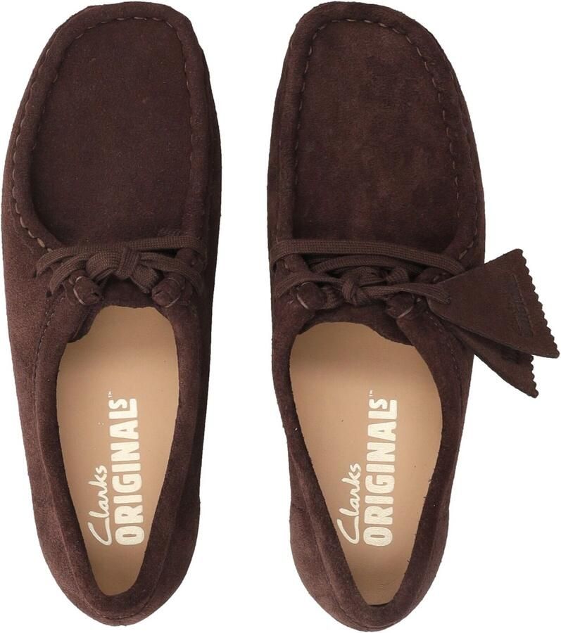 Clarks Ballerina's Halfhoge schoenen WALLABEE. - Foto 2