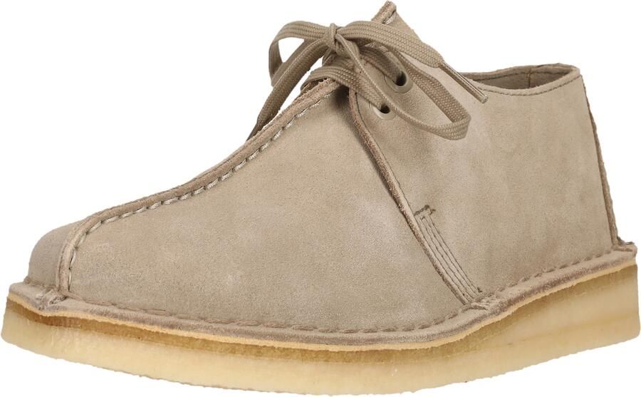 CLARKS Veterschoen 'Desert Trek' sand