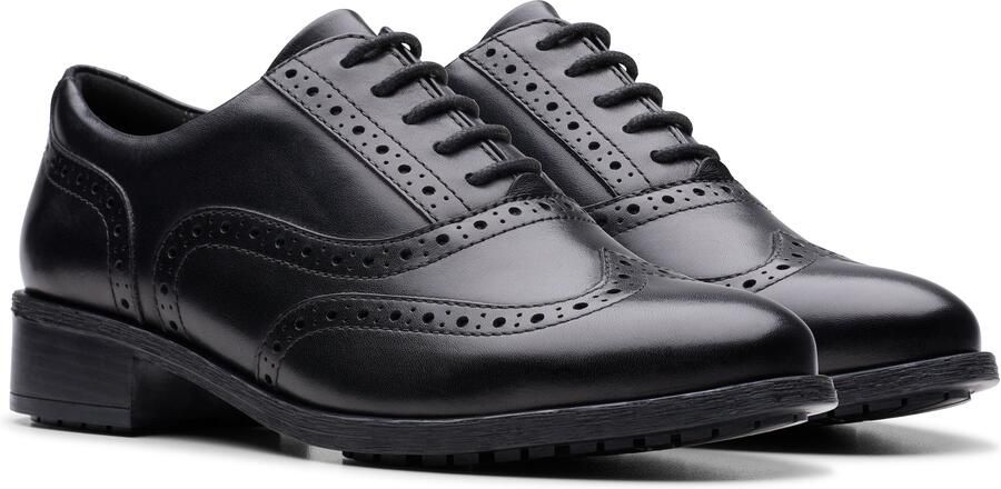 Clarks Schoenen met perforatie Havisham Eik feestschoen zakelijke schoen met klassieke vleugelneus - Foto 5