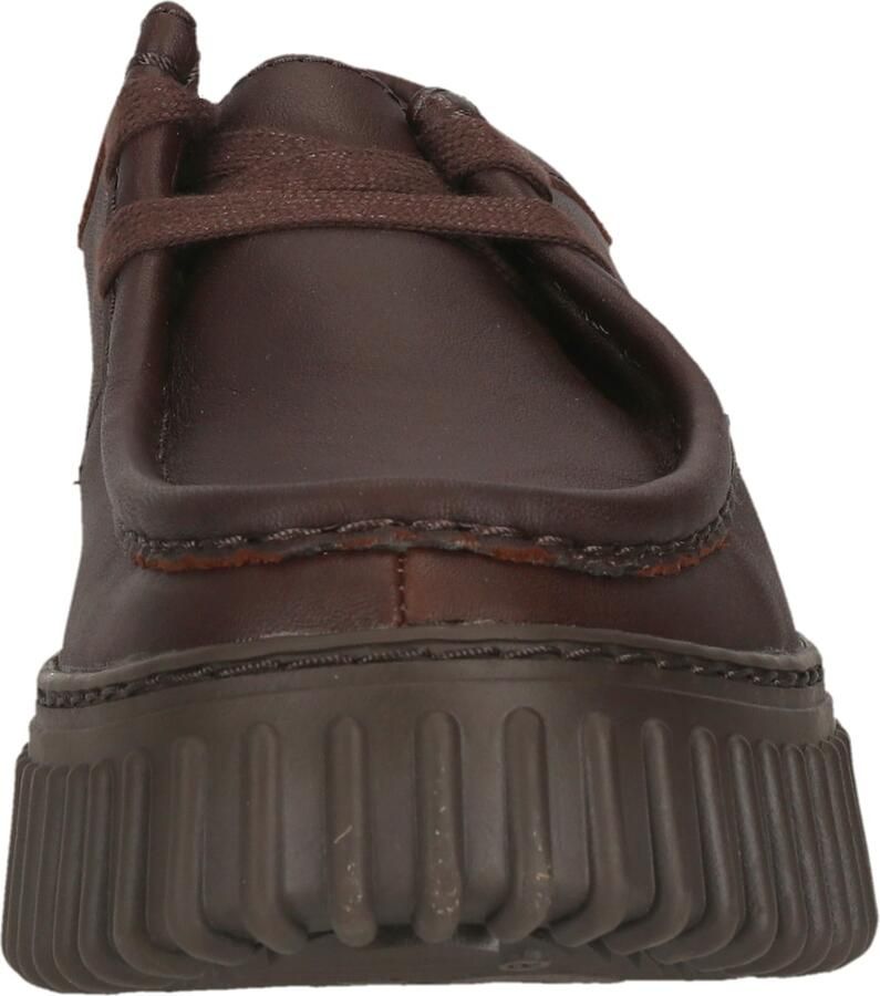 Clarks Torhill Bee donkerbruin Dames Veterschoenen donkerbruin - Foto 5