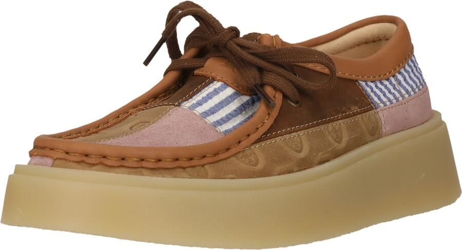 CLARKS Veterschoen 'Torview' bruin